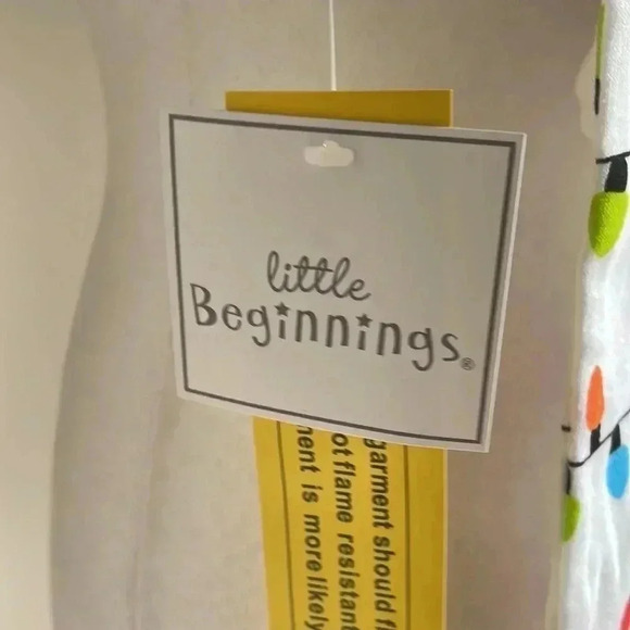 Little Beginnings Gender Neutral 2-Piece Pajama Set - Picture 7 of 8